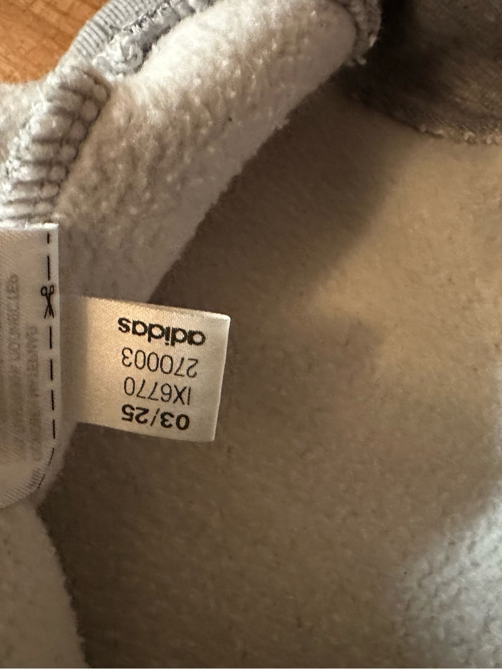 Adidas Originals Grey Hoodie MMXXIV 2024 Size M (IX6770) – Perfect Condition - Picture 6 of 6